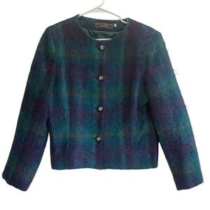 Harris Wallace New York Vintage Mohair Blazer. Size 10